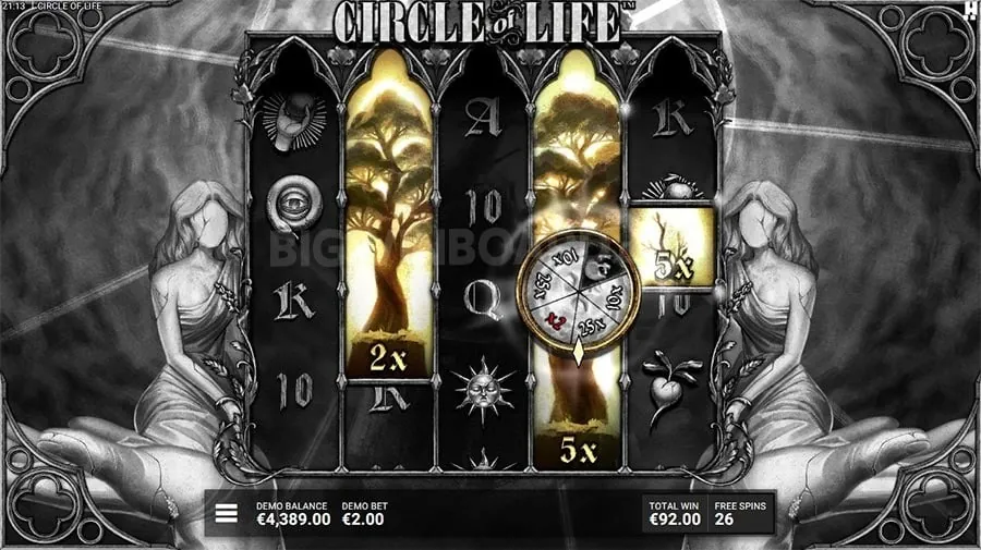 Graphic representing high vs low volatility slots at gamezone